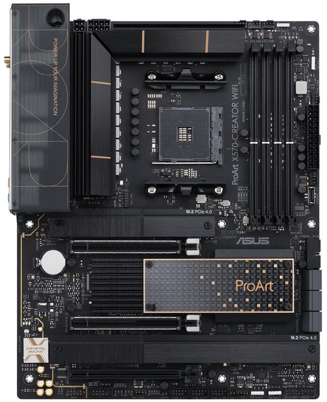 華碩發佈三款 X570 主板：16 相供電 WiFi 6E網卡，最高配10G網口