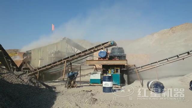 圆锥破碎机现场的简单介绍