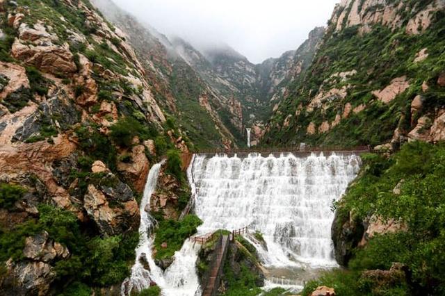 永济市神潭大峡谷景区图片