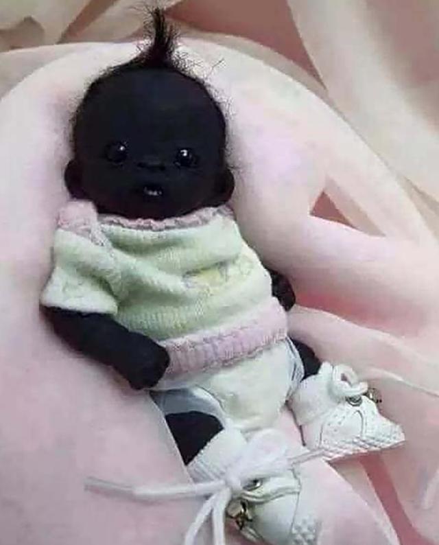 世界上最丑的婴儿,世界上最黑的孩子近照