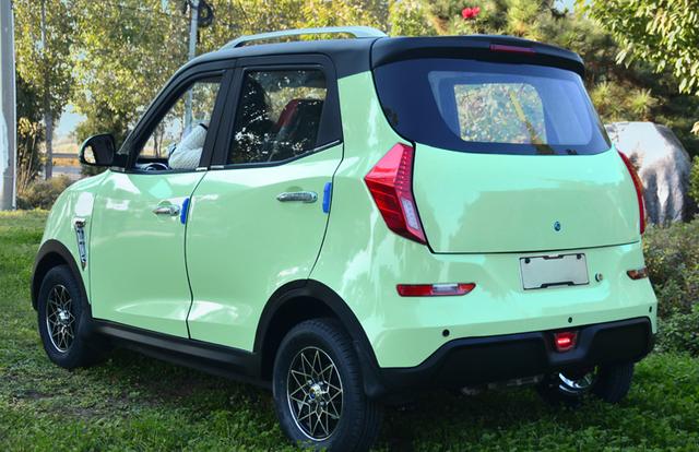 致富鸟新能源车，油电两用，续航不愁，外观时尚靓丽