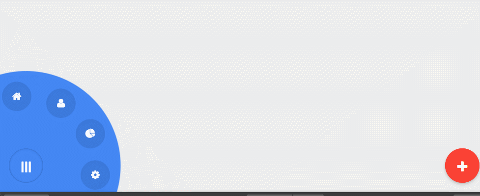 前端N多个弧形动画特效菜单，文章内可以手势体验（附源码）