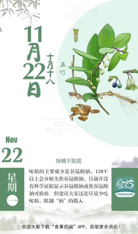 早安小科普——味精不致癌