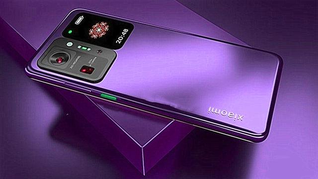 小米12ultra设计曝光，屏幕下摄像头，后置摄像头依然有副屏？