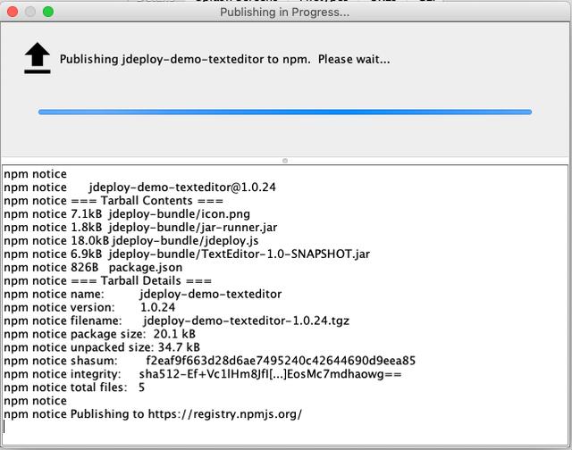 Java构建和发布工具jDeploy
