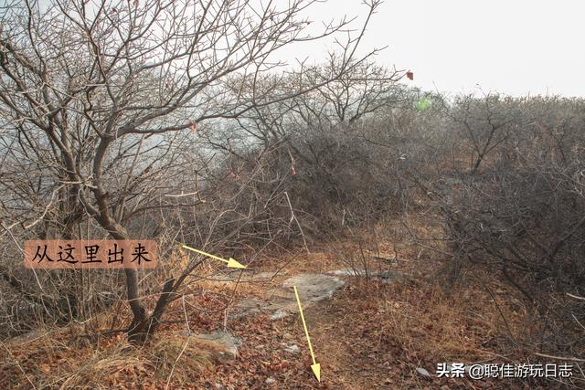 北京徒步登山：房山藥王谷-櫻桃谷登山步道環穿，山野冬季蕭瑟美