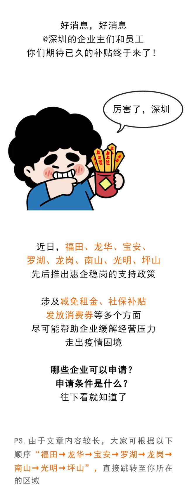 减租免租！深圳各区疫情纾困补贴如何申请？能领多少？