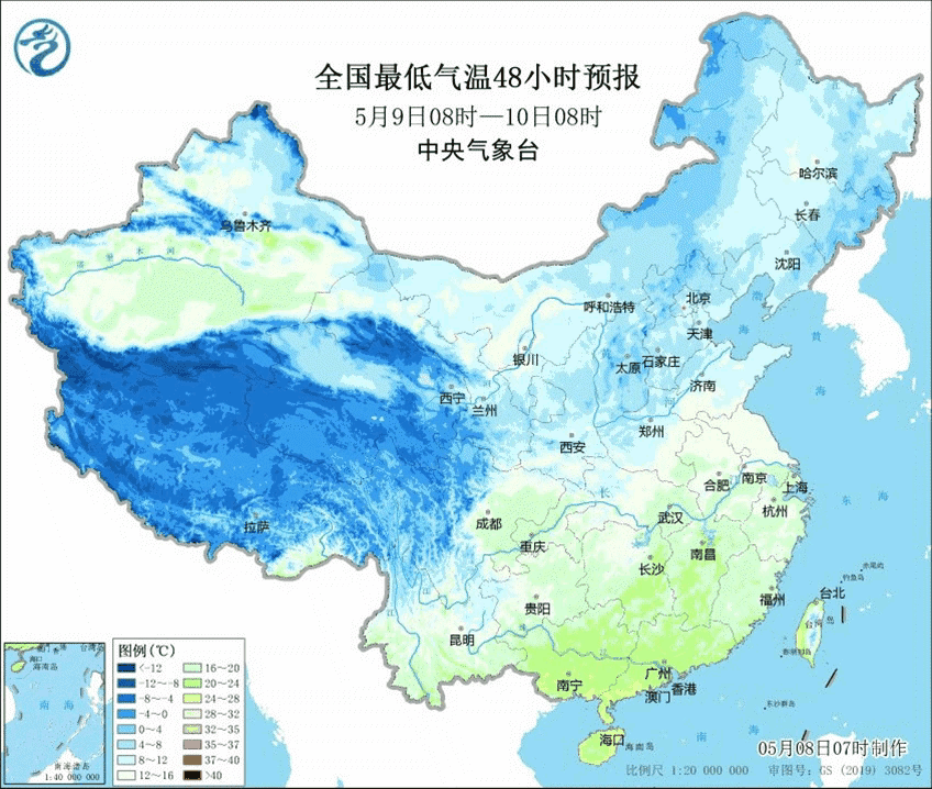 天气预报：9~13日全国预警特大暴雨降温来袭，汛期提前？农谚咋说