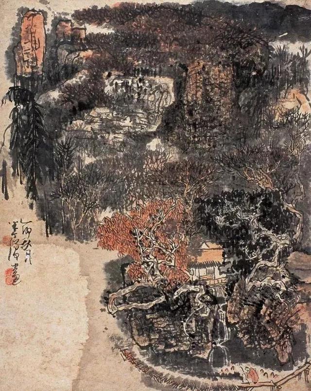 黄秋园山水画赏析插图