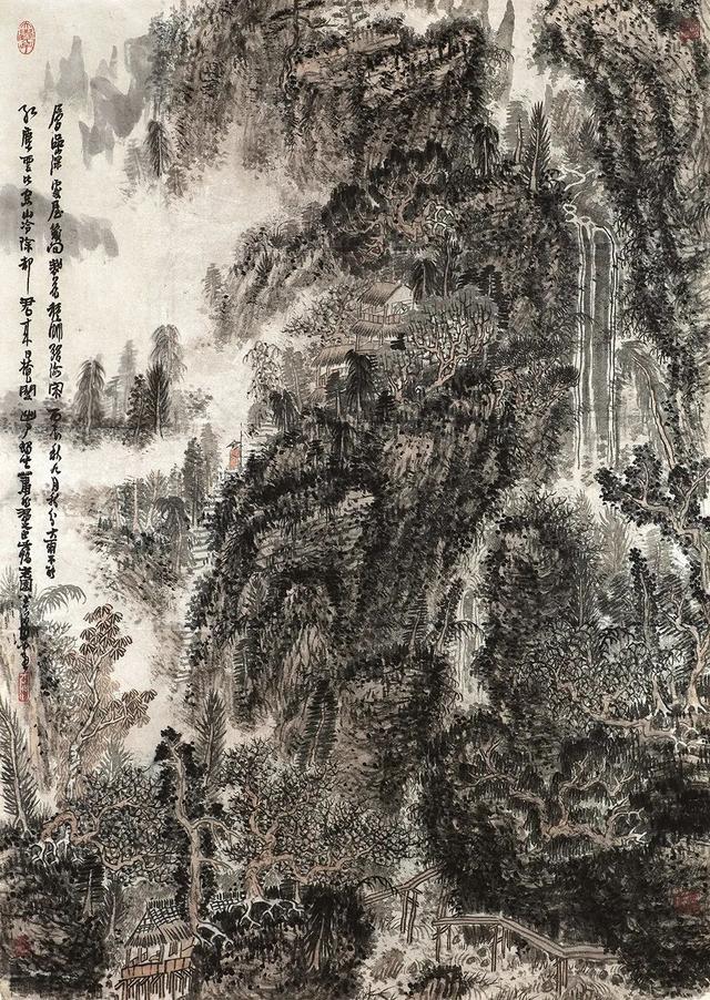 黄秋园山水画赏析插图
