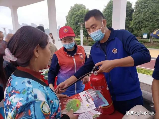 防灾减灾日丨萍乡消防在行动
