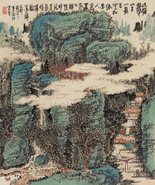黄秋园山水画赏析插图