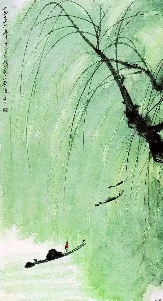 这幅精美的山水画有着幽雅的魅力和幽雅的意境插图