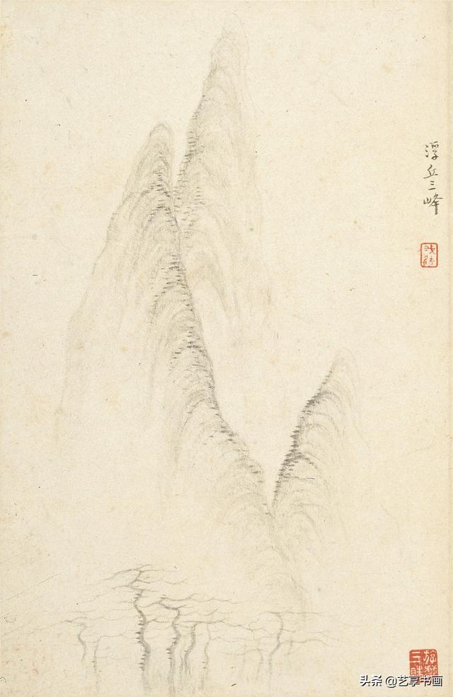 《梅青仙》是中国山水画选集，充满空气，意境无限插图