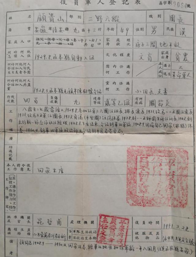 红军团长隐姓埋名，毛主席亲自派人去请：小顾，你在给我玩捉迷藏