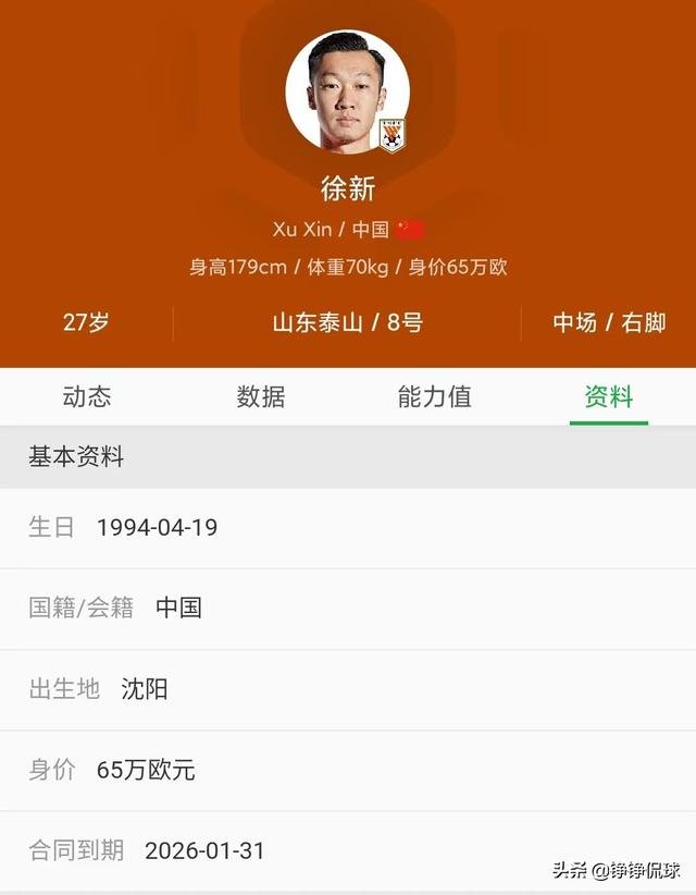反转！徐新选择续约泰山队，克雷桑签约三年，五大外援到位