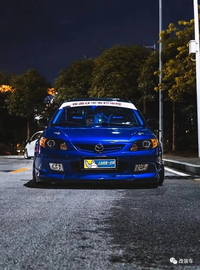 马自达323改装合法(杭州马自达323合法改装图片)_【读车号】