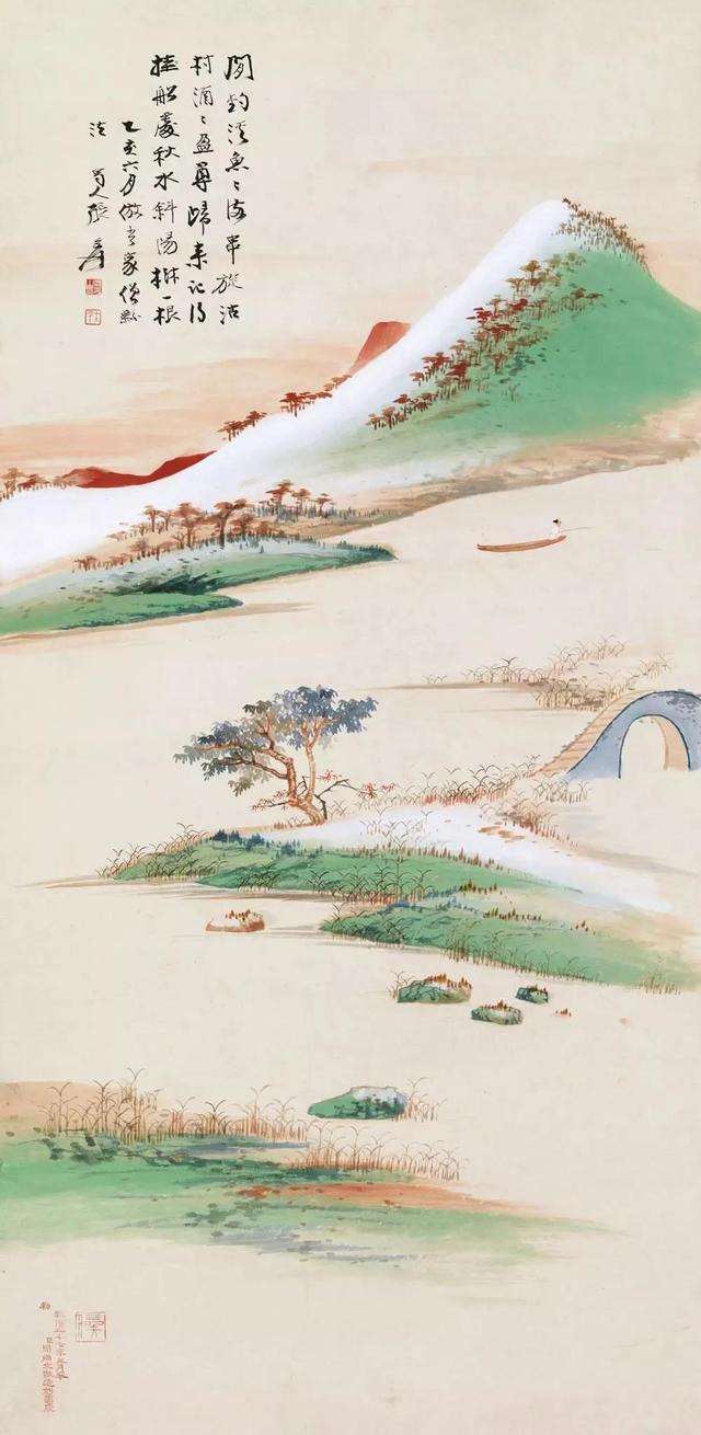 国色山水画插图