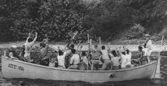 60万日本人被苏联俘虏完整篇（1个女人与32个日本兵在荒岛）(4)