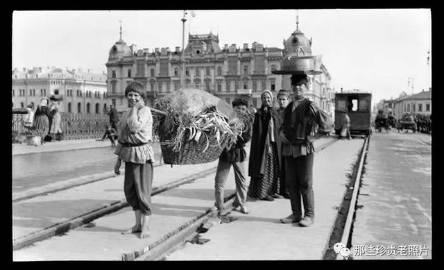 老照片：1909年繁华的莫斯科