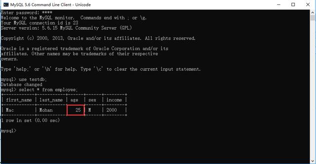 python接口自动化（三十八）-python操作mysql数据库（详解）
