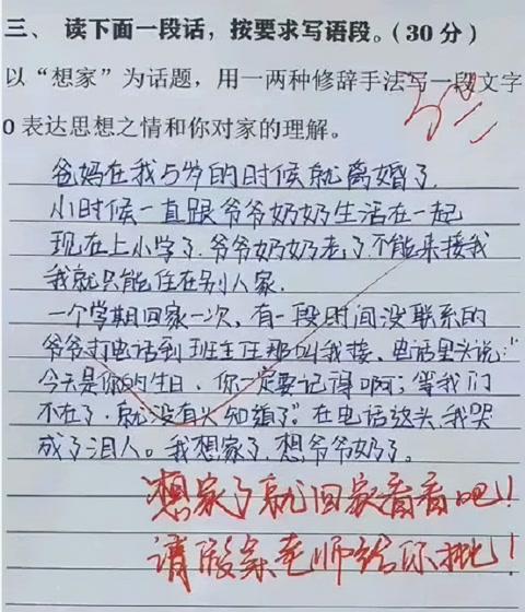 《亲爸》一篇小学生作文