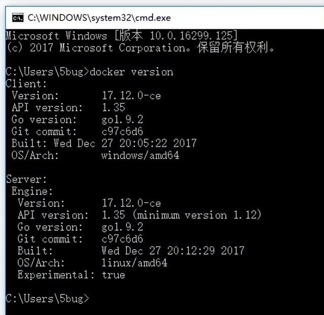 win10下使用docker部署nginx，mysql
