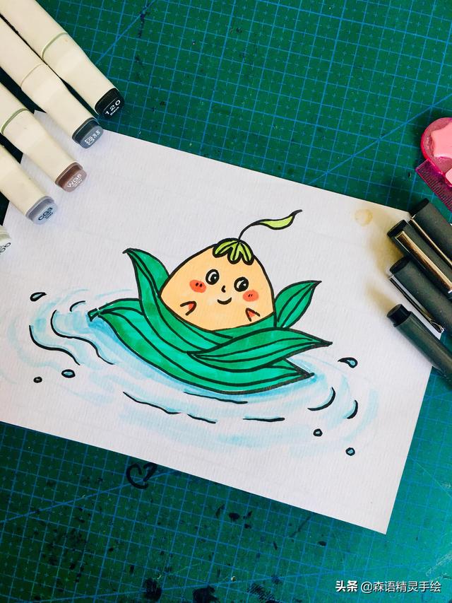 绘画作品初中马克笔画(绘画作品初中马克笔)-天晟网