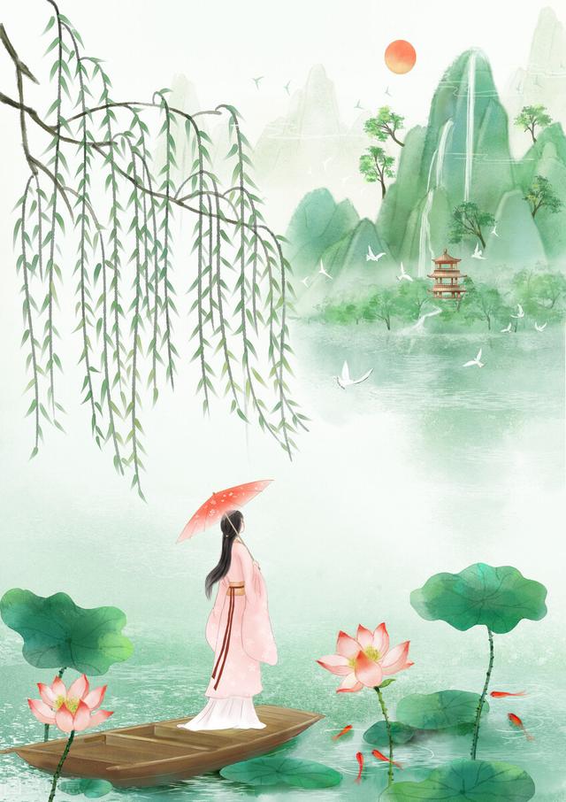 江南的烟雨，有一种不张扬的风情