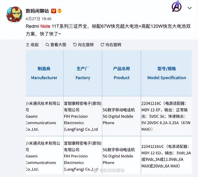 iPhone 14详细配置表曝光