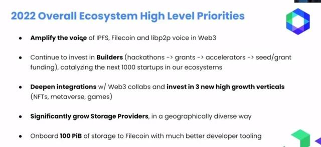 Filecoin生态系统增长三大战略已定！想象空间超越以太坊