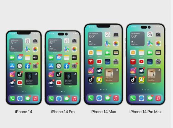 iphone 14系列面板和机模曝光，屏幕比例改变，或将延期发布