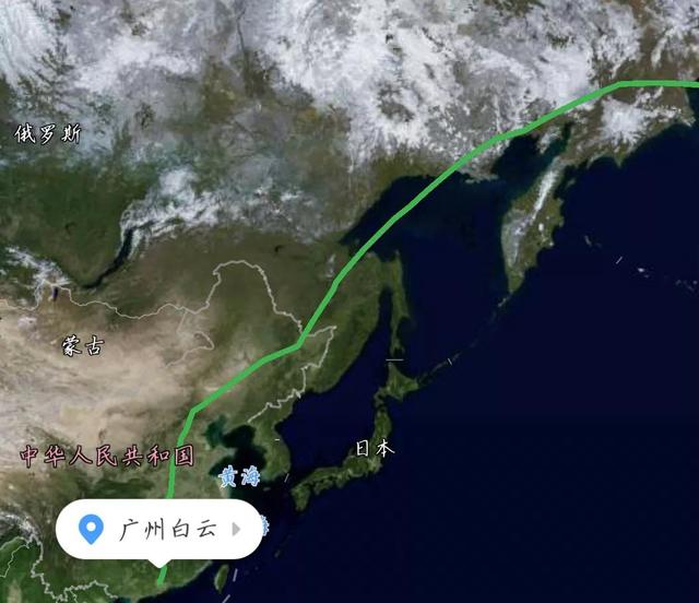 中國最長國際直飛航線之一 美國舊金山直飛廣州