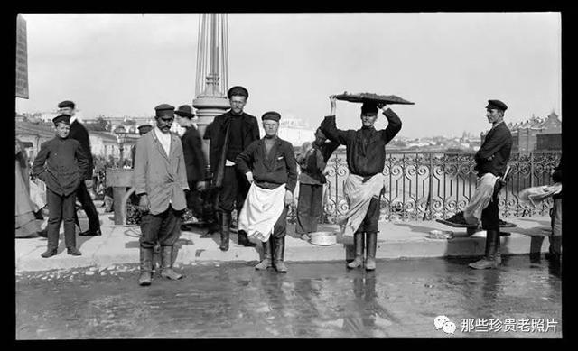老照片：1909年繁华的莫斯科