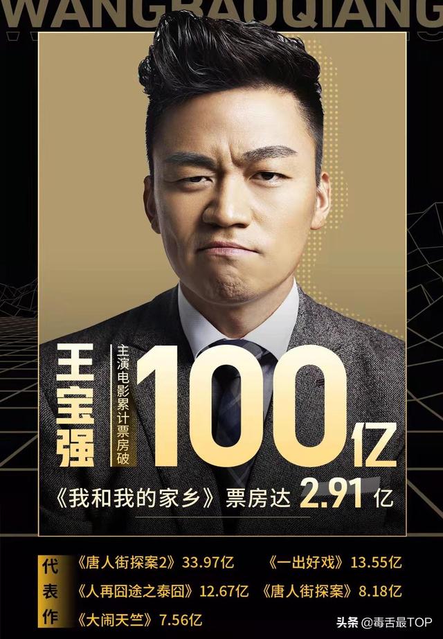 一线男演员排名2020图片