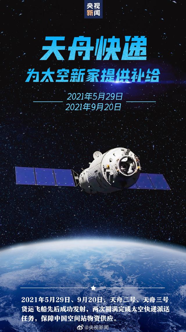 【骄傲点赞！#闪耀太空的中国印记#】