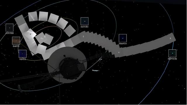 地球在宇宙中有多渺小？这张64亿公里外的照片，说明了一切