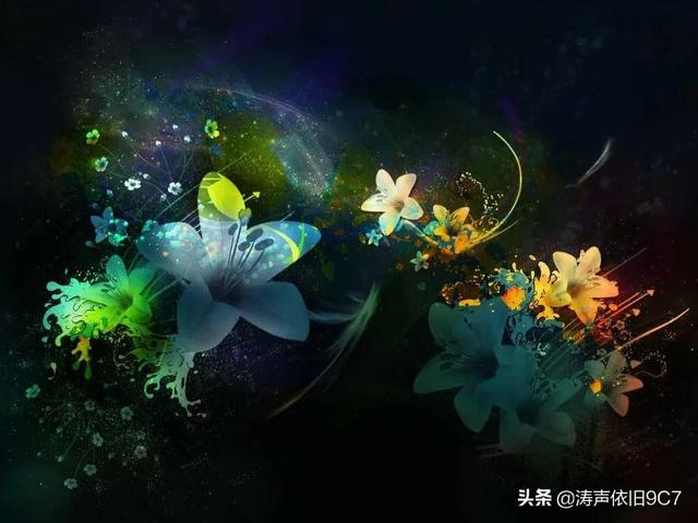 黑色彼岸花图片