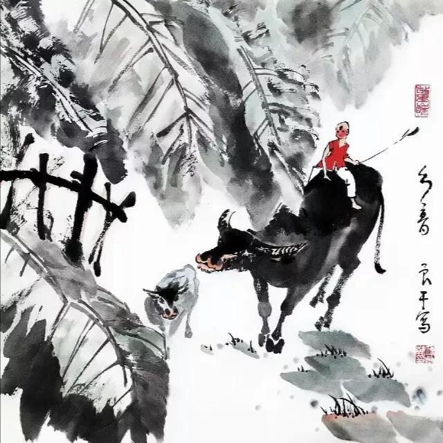 画家：谭良干山水画选集插图