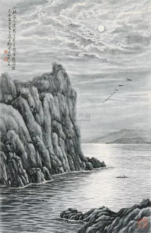 著名画家：陶冷月山水画鉴赏精选集插图