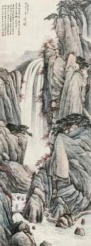 著名画家：陶冷月山水画鉴赏精选集插图