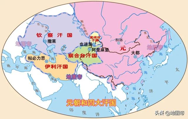 庞大的蒙古帝国为何会快速解体？