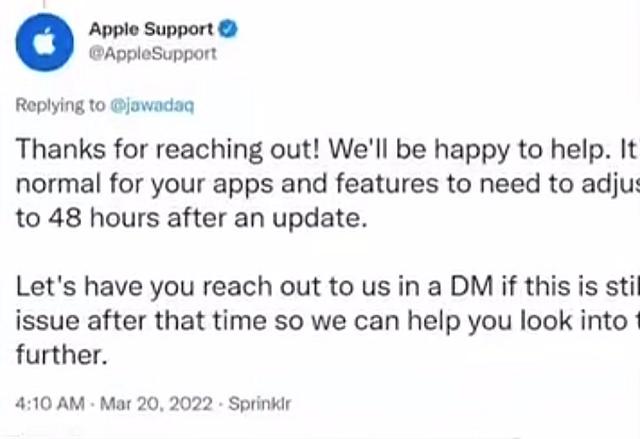 iOS15.4正式版续航翻车？苹果回应：新版本需要48小时调整