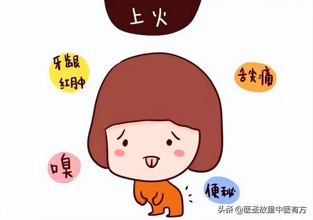 肺火、肝火、心火、胃火、肾火，你上的火属于哪一把？快来浇灭它