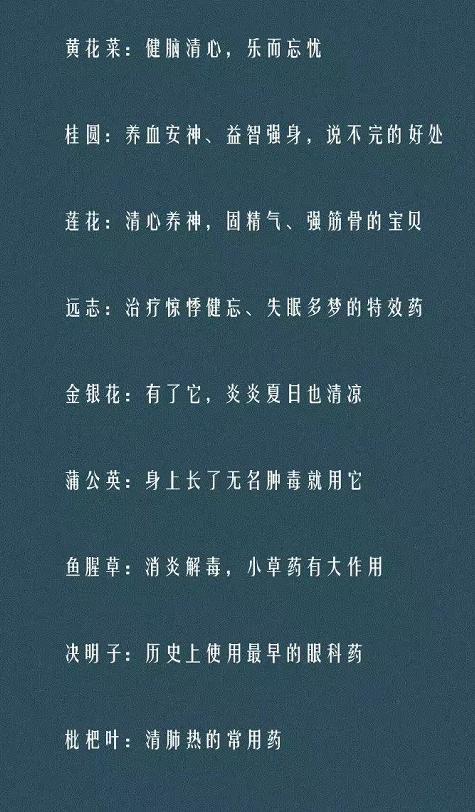 老中医推荐：77种中药药性一览表，非常实用，建议收藏