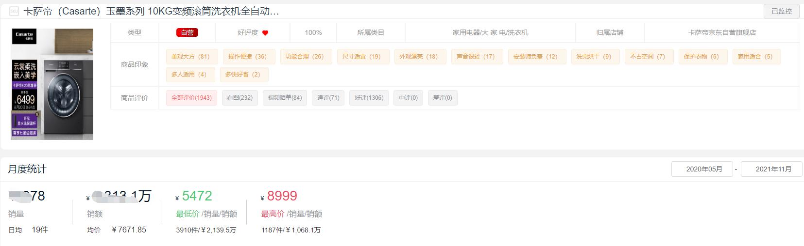洗衣机排名第一(洗衣机最好品牌排行榜前十名)