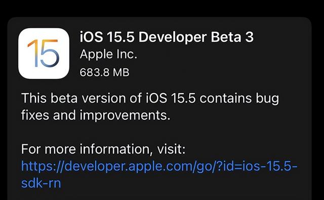 iOS 15.5Beta 3发布，这些新功能了解一下