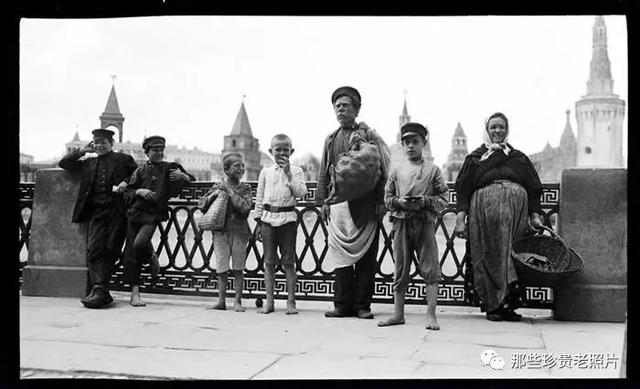 老照片：1909年繁华的莫斯科