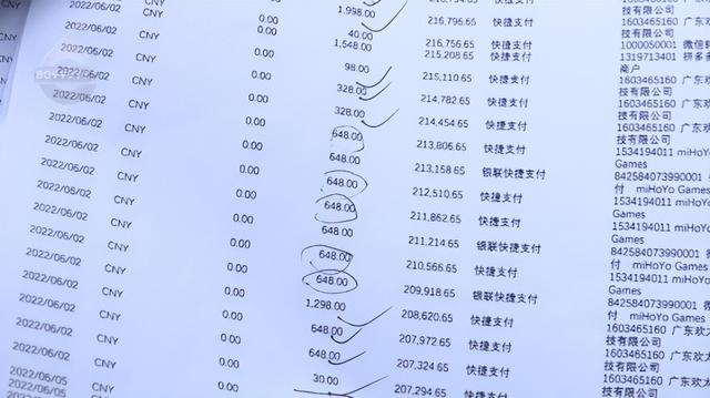 12岁女孩消费近7万, 看到银行流水家长欲哭无泪