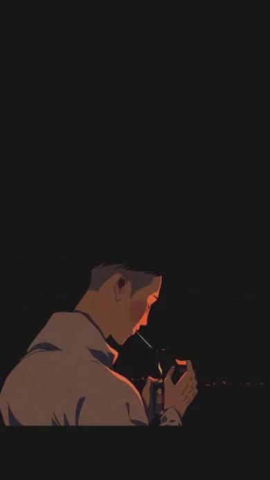 男人离不开烟和酒？